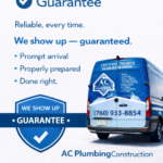 The “We Show Up” Guarantee: Why Reliability Matters in Plumbing Services