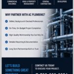Reliable Plumbing Solutions for Commercial Properties, HOAs, Contractors & Developers